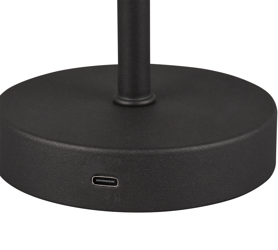 JEFF | Table lamp | Black mat | Metal