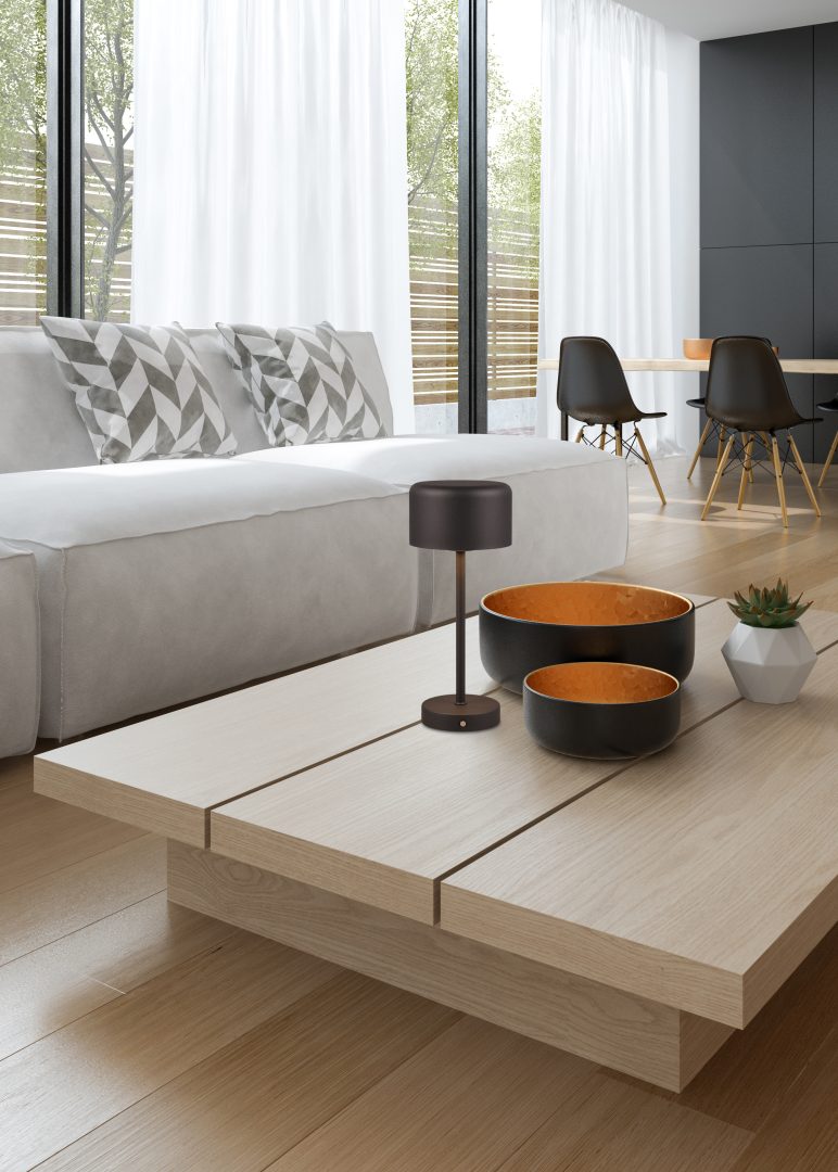 JEFF | Table lamp | Black mat | Metal
