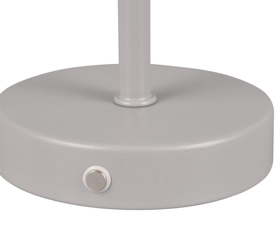 JEFF | Table lamp | Ultimate grey | Metal