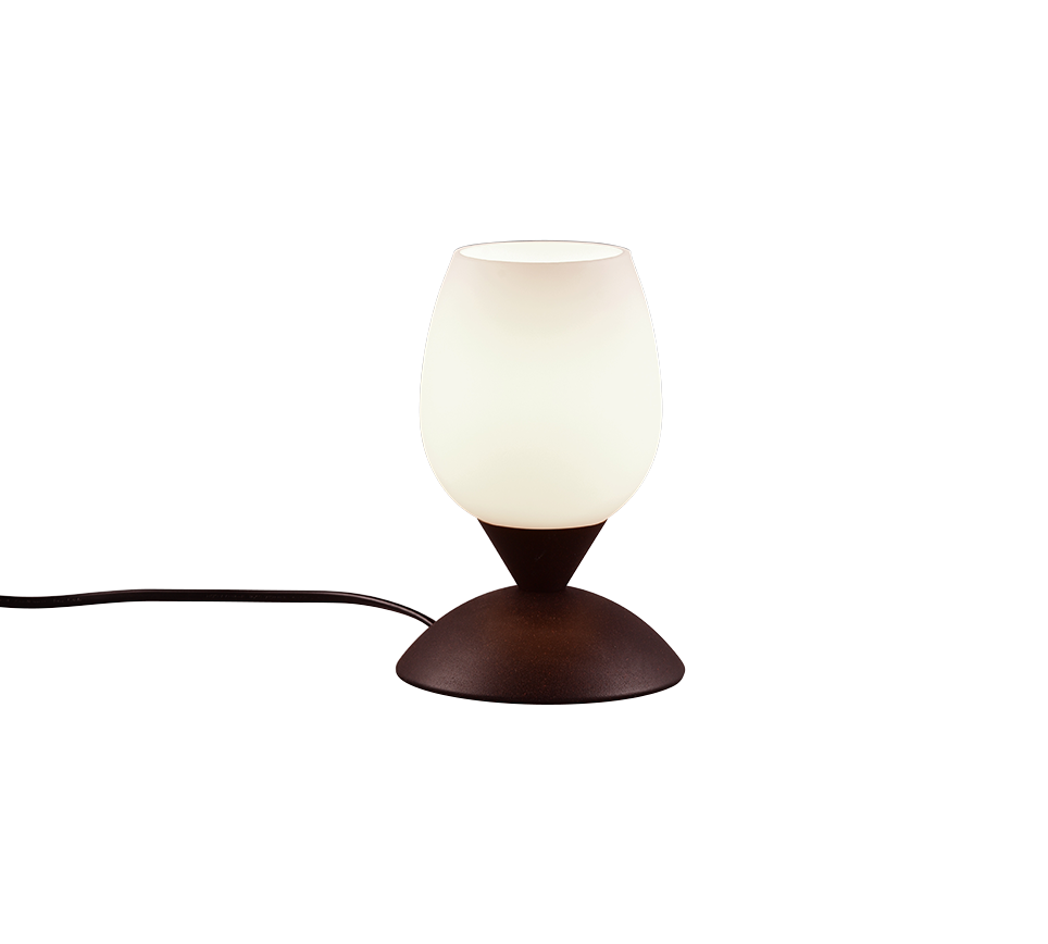 CUP II | Table lamp | Rusty | Metal