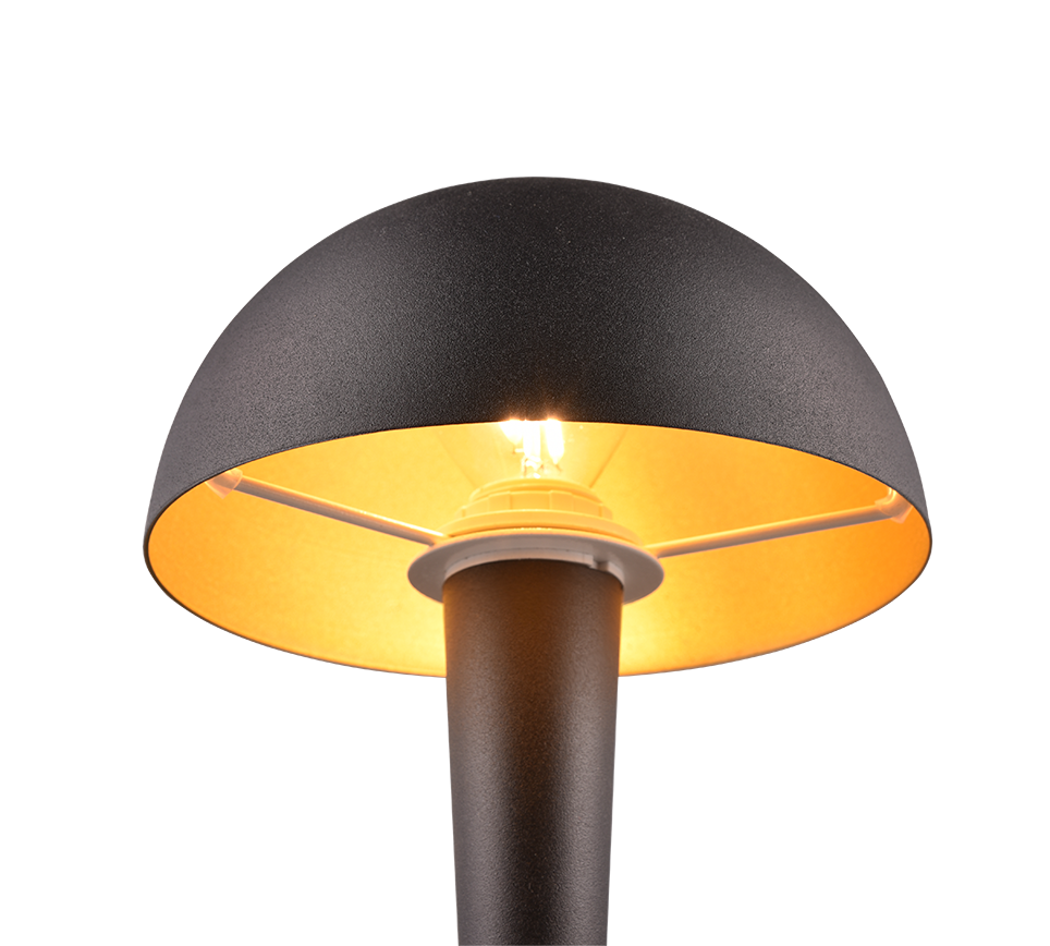 CANARIA | Table lamp | Schwarz-Gold | Metal