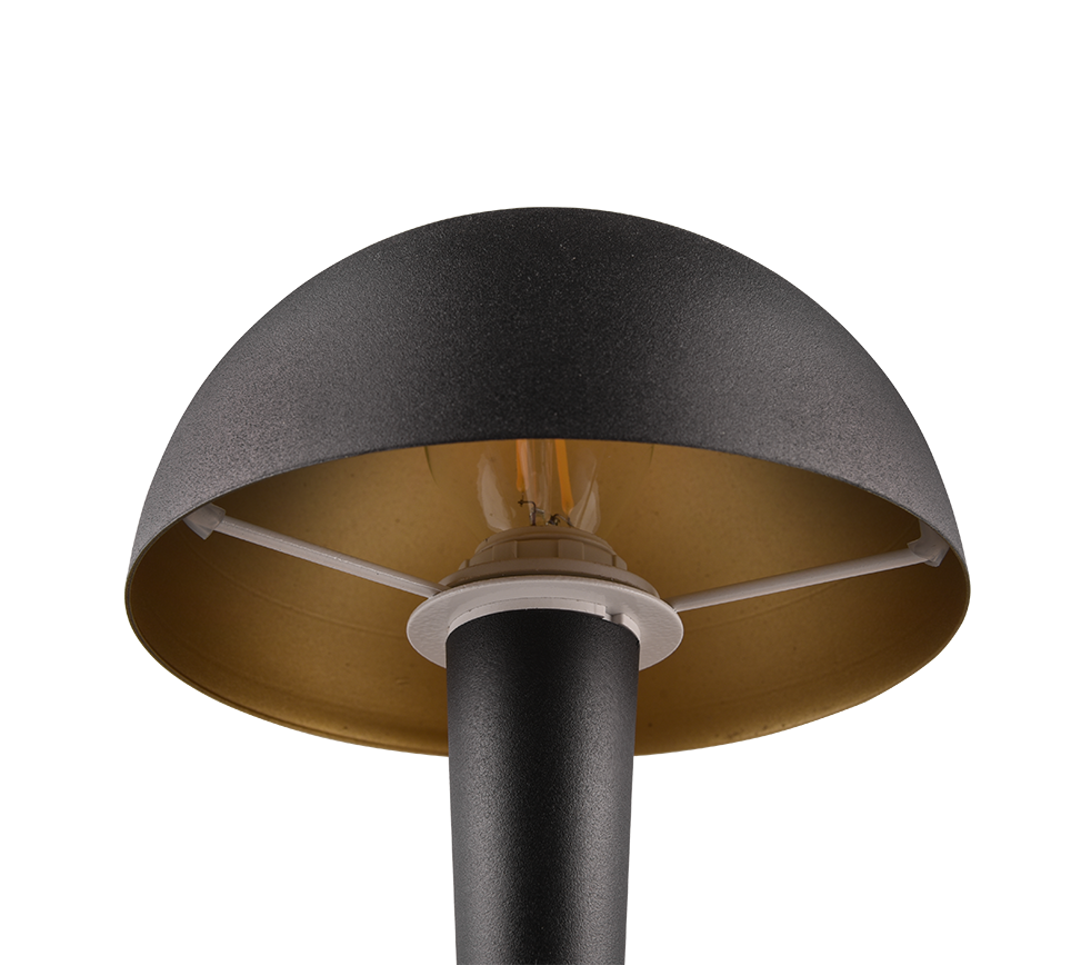 CANARIA | Table lamp | Schwarz-Gold | Metal