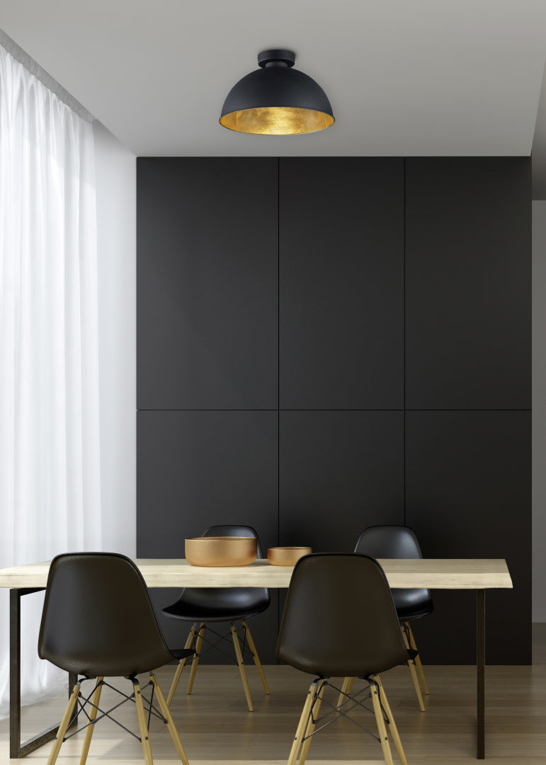 JIMMY | Ceiling lamp | Black | Metal