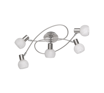 ANTIBES | Ceiling lamp | Nickel mat | Metal