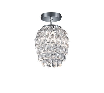 PETTY | Ceiling lamp | Chrome | Metal