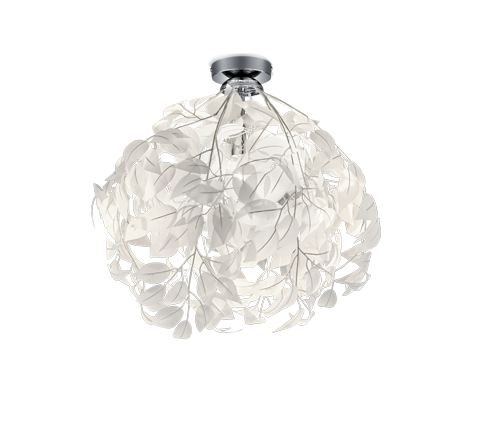 LEAVY | Ceiling lamp | Chrome | Metal