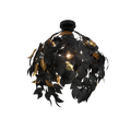 LEAVY | Ceiling lamp | Black mat | Metal