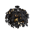LEAVY | Ceiling lamp | Black mat | Metal