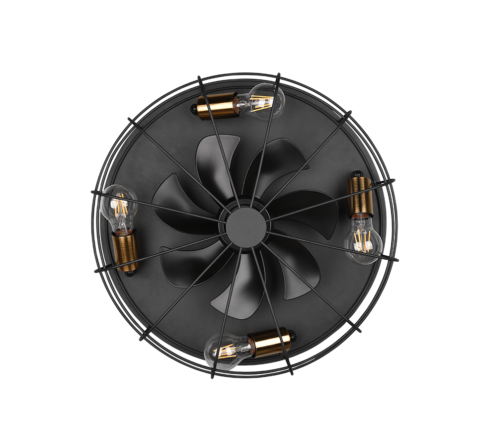 TRONDHEIM | Ventilator | Black mat | Metal