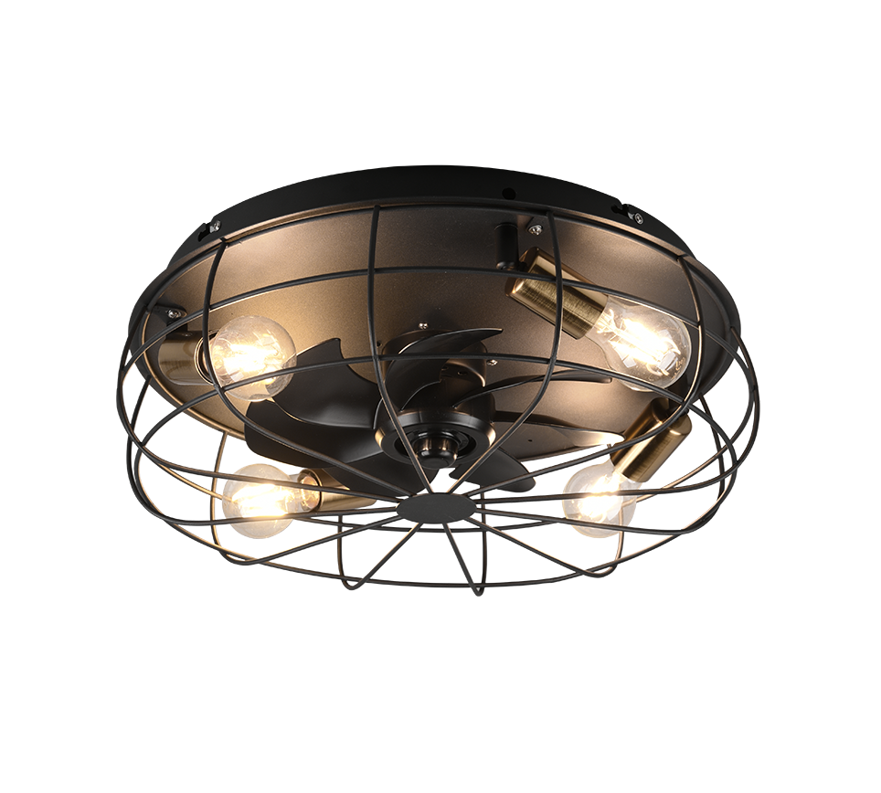 TRONDHEIM | Ventilator | Black mat | Metal