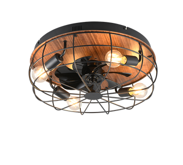 TRONDHEIM | Ventilator | Black mat | Metal