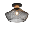 VALERIA | Ceiling lamp | Black mat | Metal