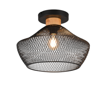 VALERIA | Ceiling lamp | Black mat | Metal