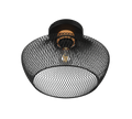 VALERIA | Ceiling lamp | Black mat | Metal