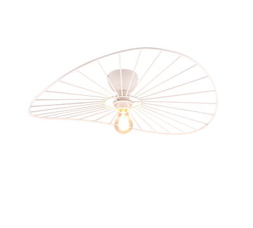 CHAPEAU | Ceiling lamp | White mat | Metal