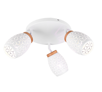 BIDAR | Ceiling lamp | White mat | Metal
