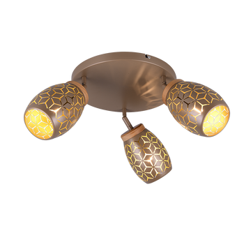 BIDAR | Ceiling lamp | Coffee | Metal