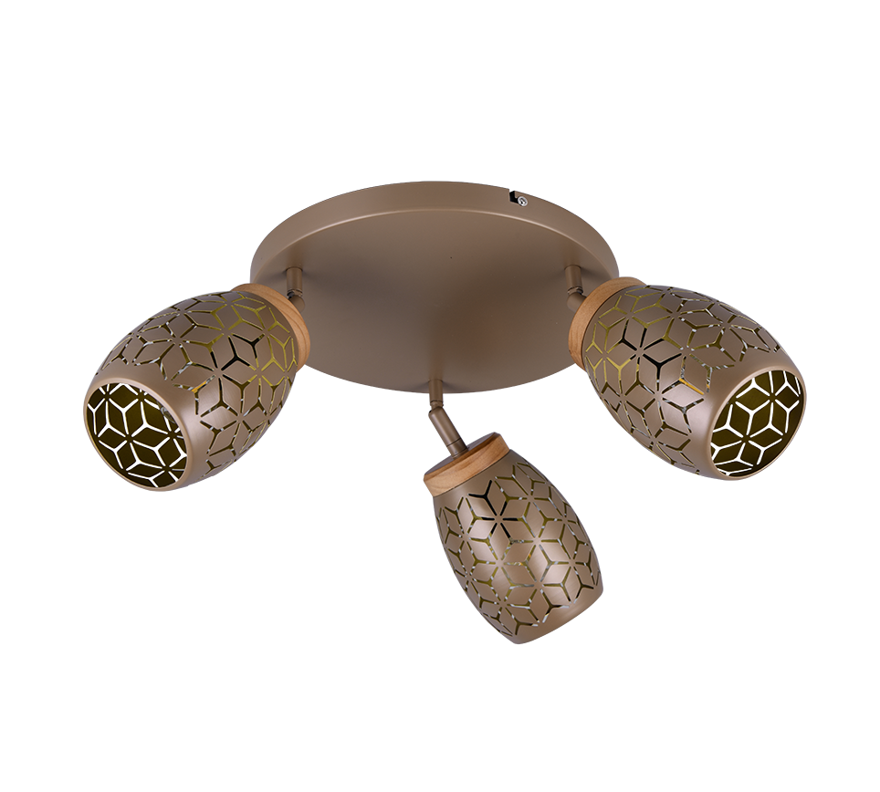 BIDAR | Ceiling lamp | Coffee | Metal