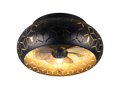 BIDAR | Ventilator | Schwarz-Gold | Metal