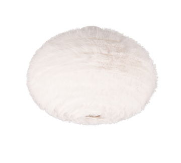 FURRY | Ceiling lamp | White | Synthetik Plüsch