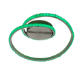 RUBIN | Ceiling lamp | Brushed aluminium | Metal