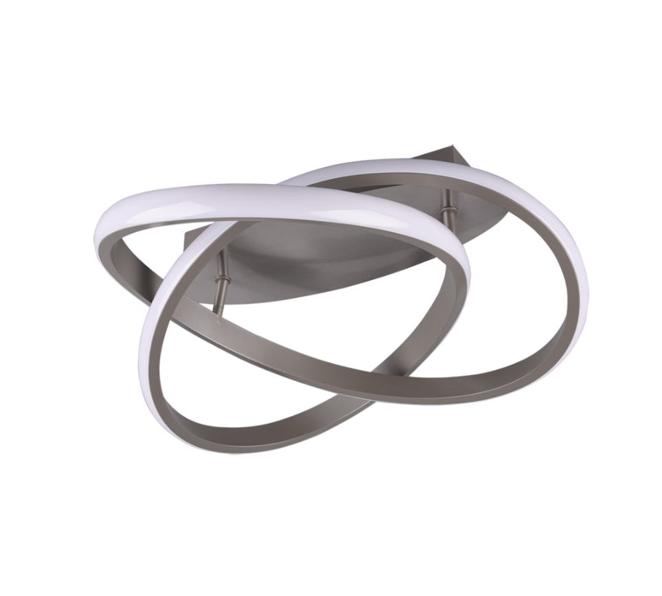 COURSE | Ceiling lamp | Nickel mat | Metal