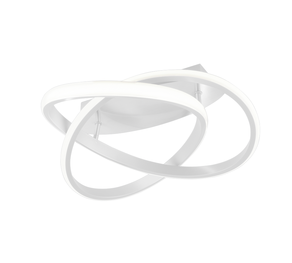 COURSE | Ceiling lamp | White mat | Metal