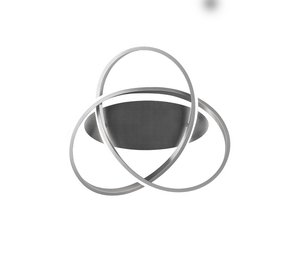 COURSE | Ceiling lamp | Nickel mat | Metal