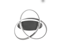 COURSE | Ceiling lamp | Nickel mat | Metal