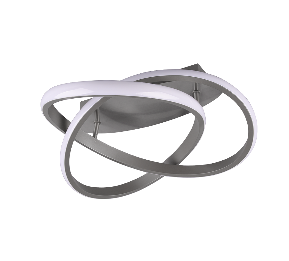 COURSE | Ceiling lamp | Nickel mat | Metal
