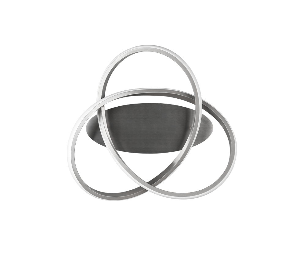 COURSE | Ceiling lamp | Nickel mat | Metal