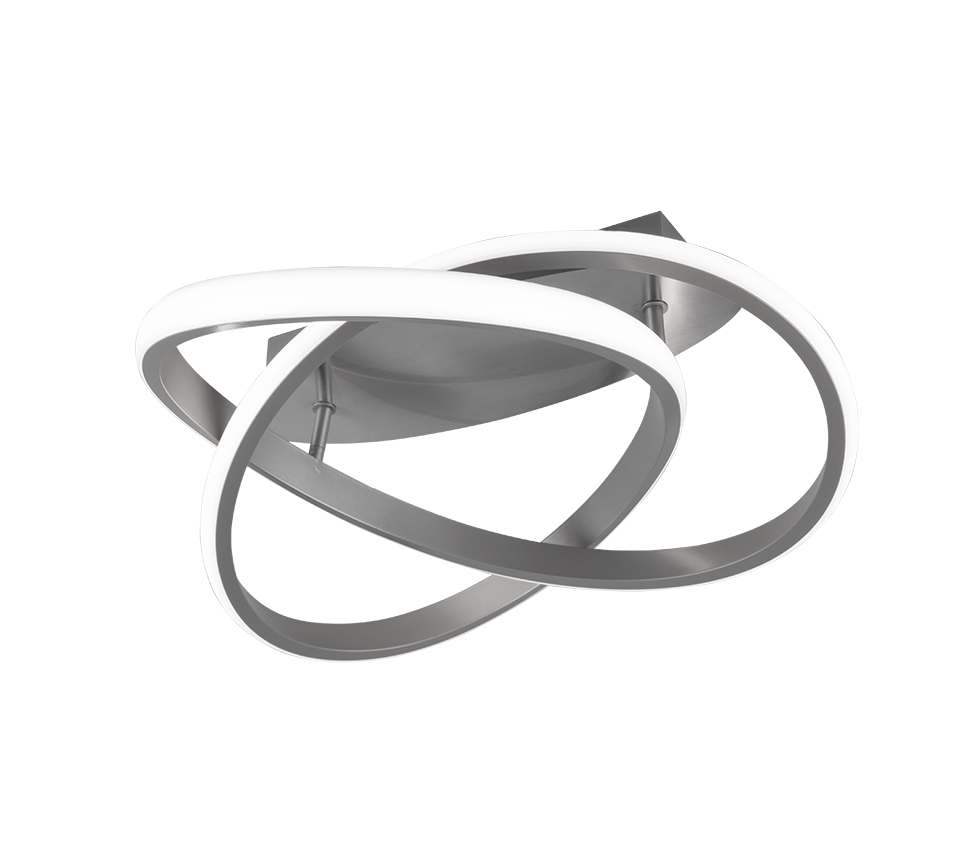 COURSE | Ceiling lamp | Nickel mat | Metal