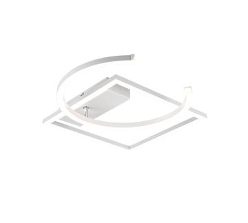PIVOT | Ceiling lamp | White mat | Metal