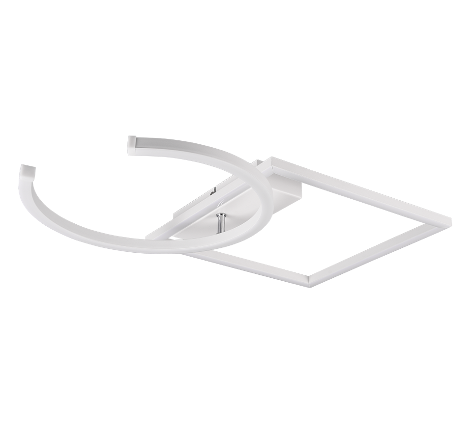 PIVOT | Ceiling lamp | White mat | Metal