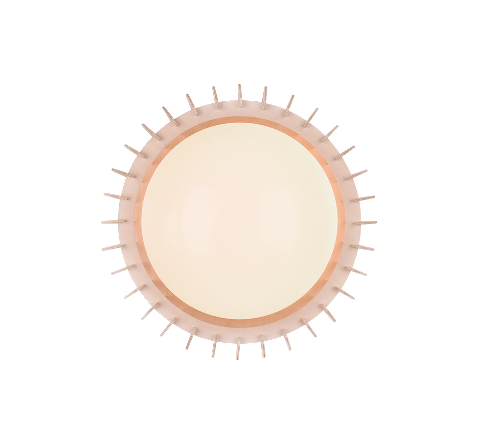 MONTE | Ceiling lamp | White | Plastic