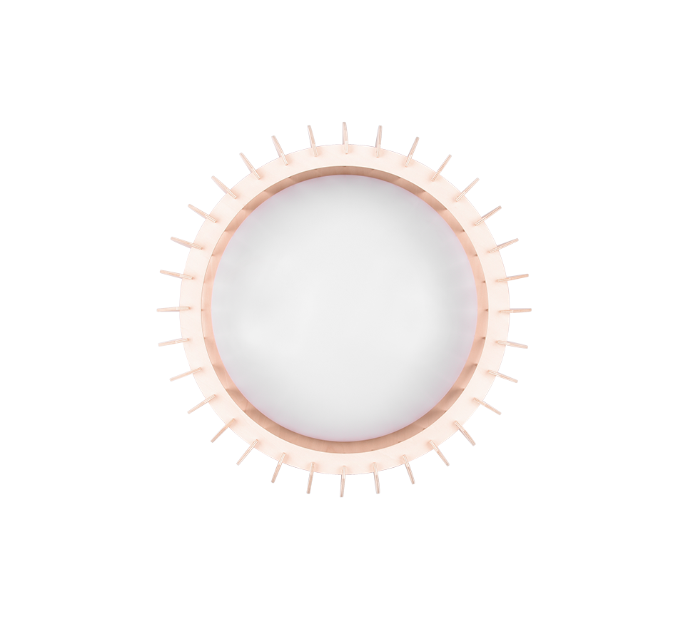 MONTE | Ceiling lamp | White | Plastic