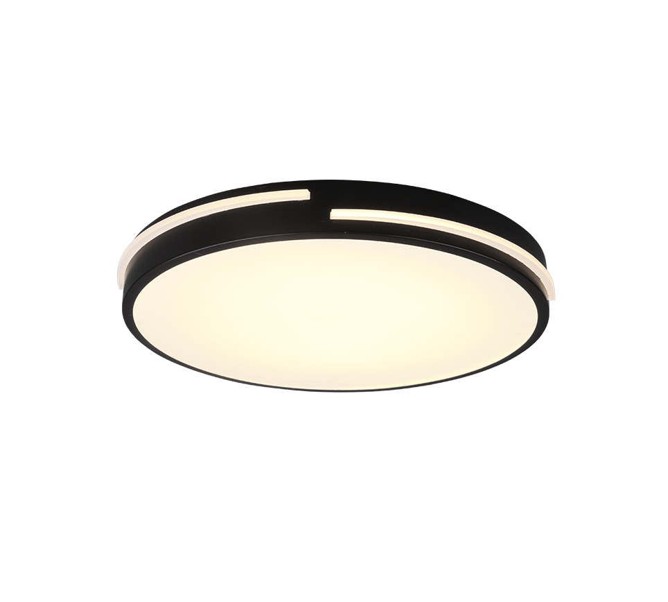 TACOMA | Ceiling lamp | Black mat | Metal