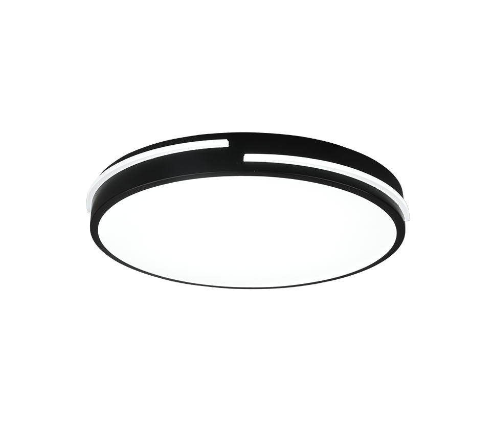 TACOMA | Ceiling lamp | Black mat | Metal