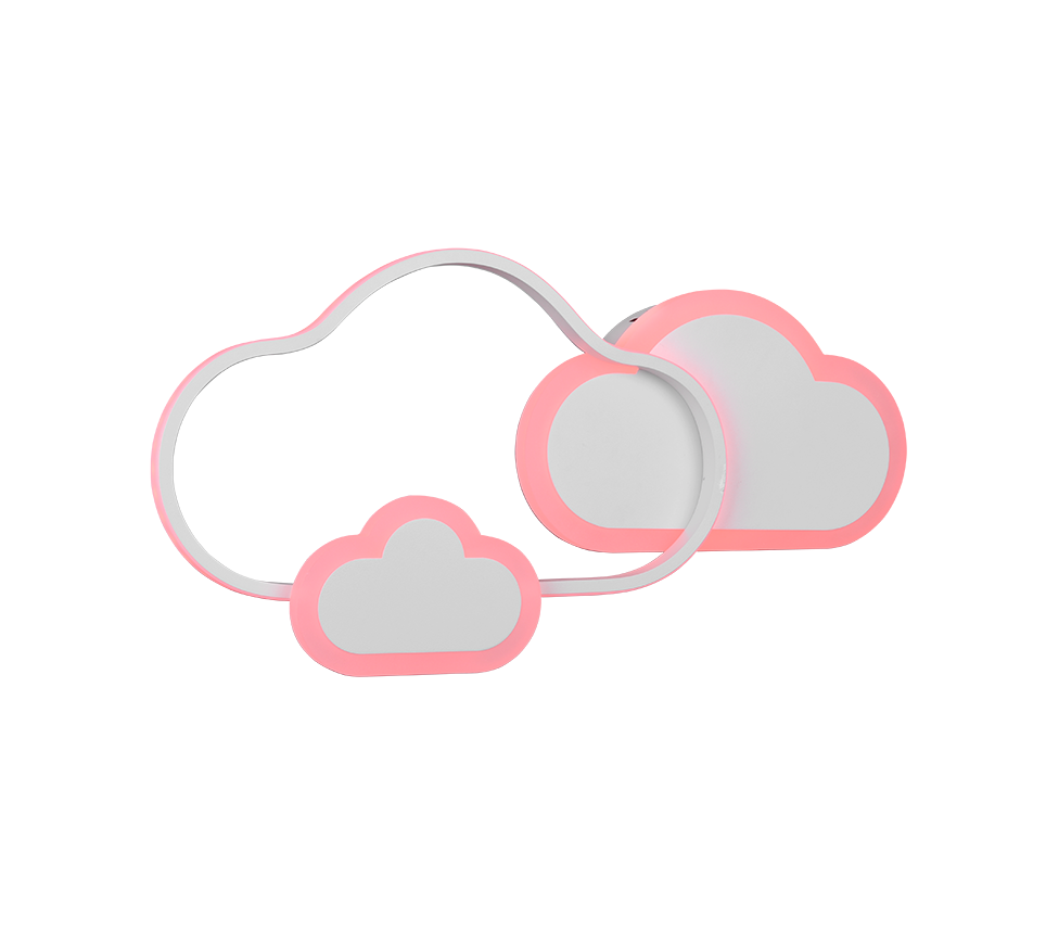 CLOUDY | Ceiling lamp | White mat | Metal