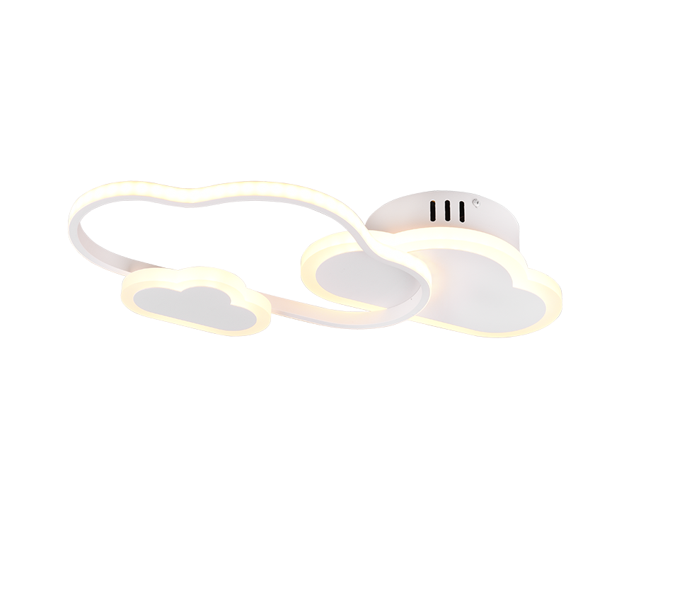 CLOUDY | Ceiling lamp | White mat | Metal