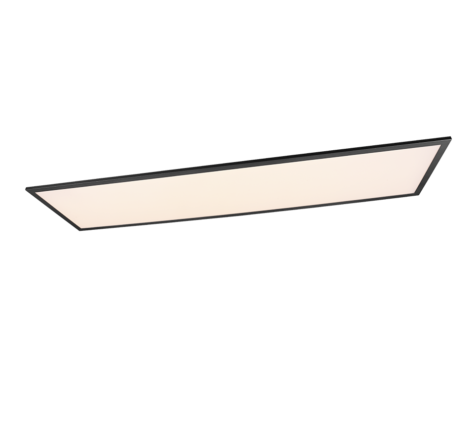 ALPHA | Ceiling lamp | Black mat | Metal