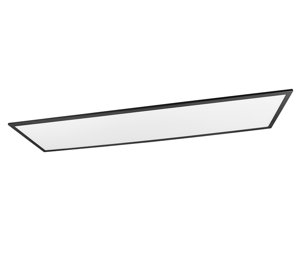 ALPHA | Ceiling lamp | Black mat | Metal