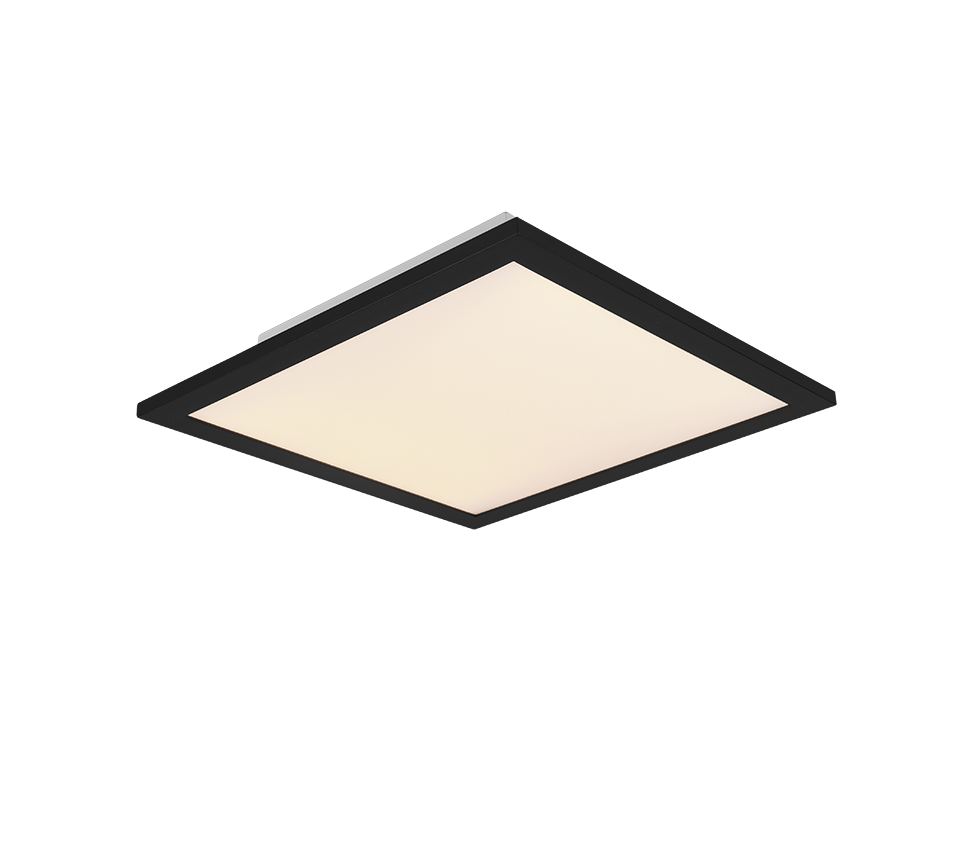 ALPHA | Ceiling lamp | Black mat | Metal