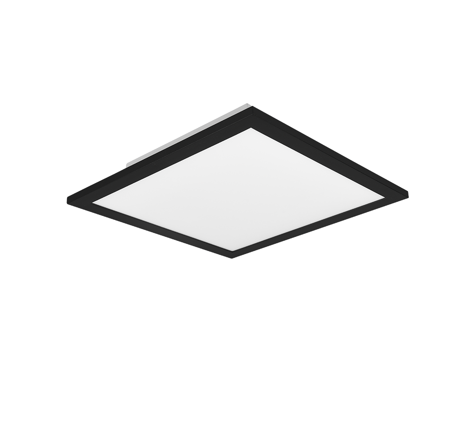 ALPHA | Ceiling lamp | Black mat | Metal