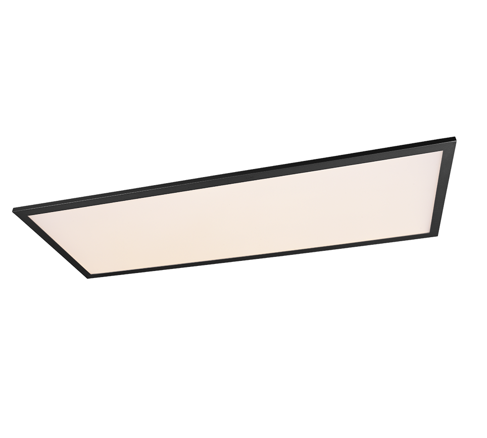 ALPHA | Ceiling lamp | Black mat | Metal