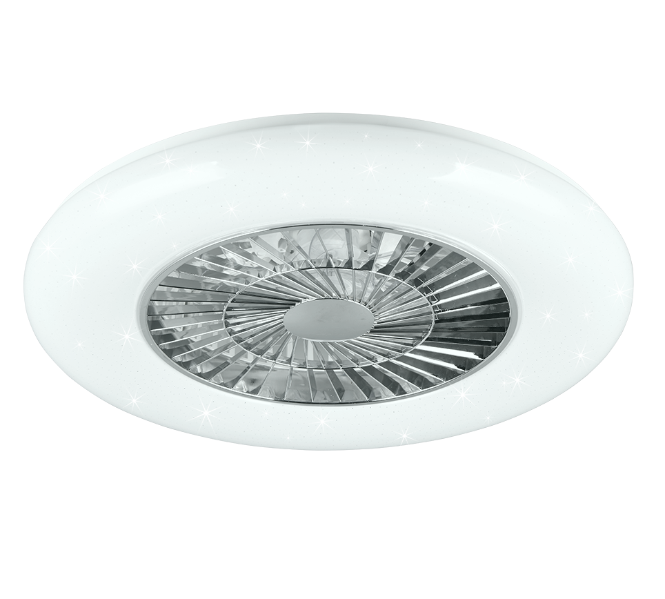 VISBY | Ventilator | Chrome | Plastic