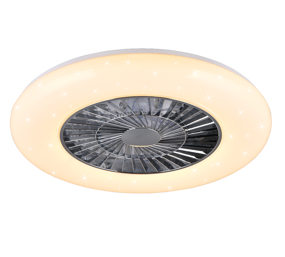 VISBY | Ventilator | Chrome | Plastic