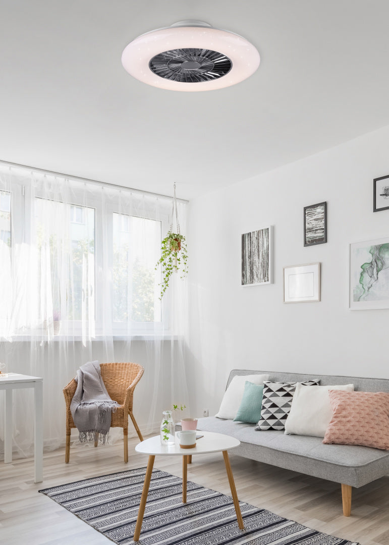 VISBY | Ventilator | Chrome | Plastic