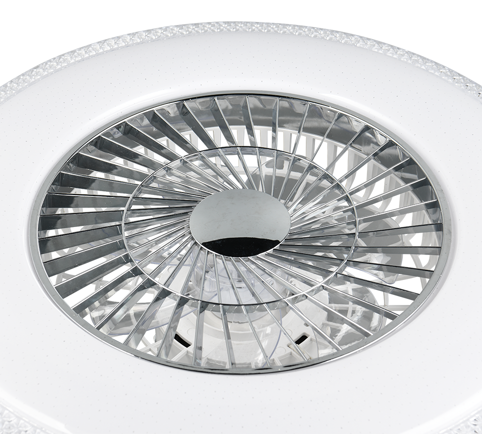 HARSTAD | Ventilator | Chrome | Plastic