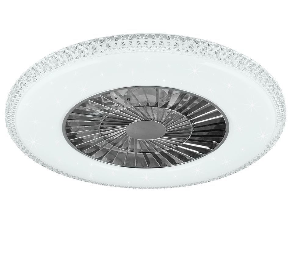 HARSTAD | Ventilator | Chrome | Plastic